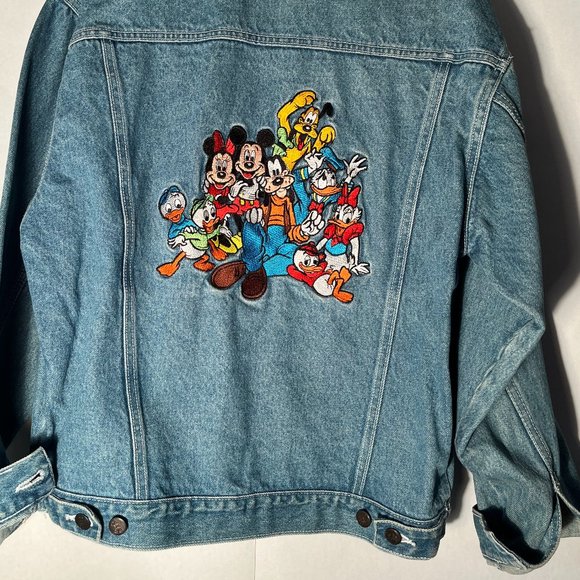 Jean Jacket Embroidered Mickey 